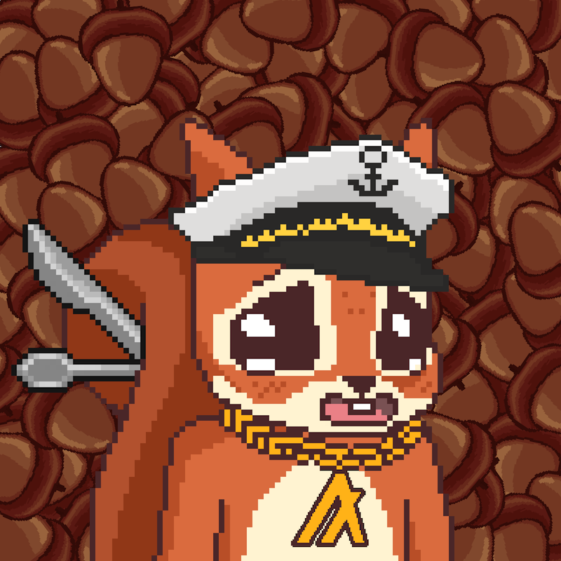 Pixel Squirrels #106